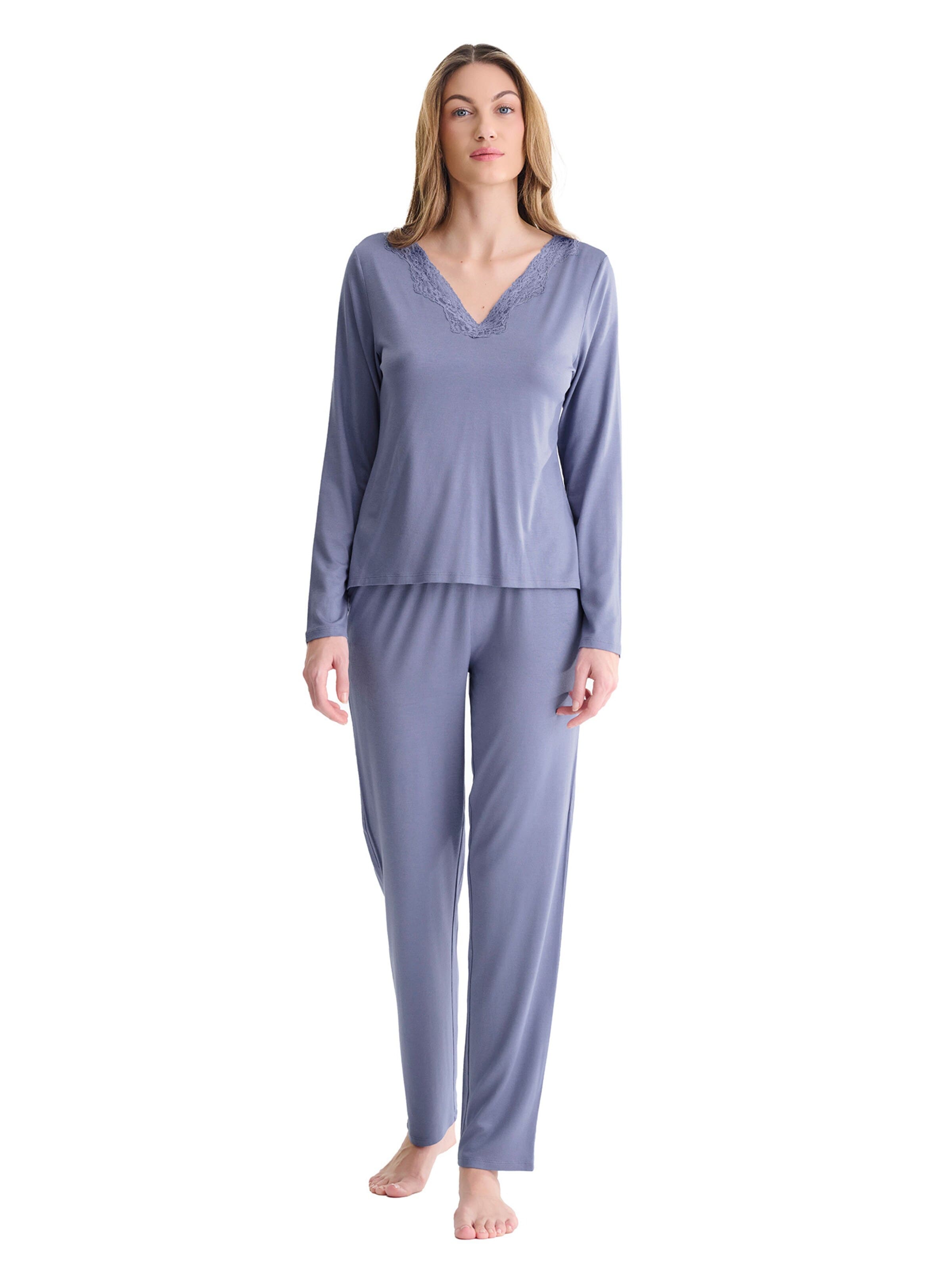 Lisca Pajama 'Tania' in Purple
