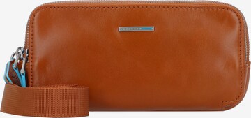 Piquadro Crossbody Bag 'Blue Square' in Brown: front