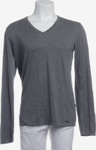 HUGO Sweater & Cardigan in S in Grey: front