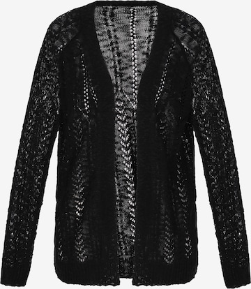 Cardigan Sidona en noir : devant