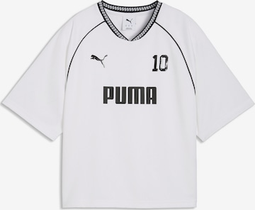 PUMA Tricot in Wit: voorkant