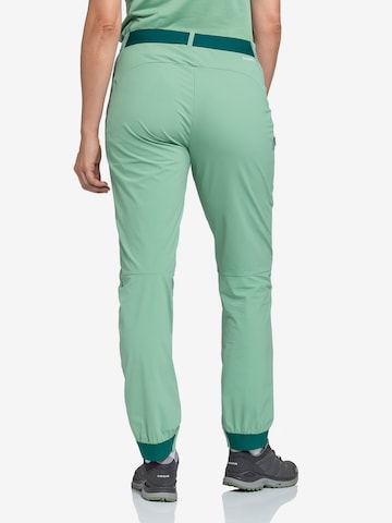 Effilé Pantalon outdoor 'Hestad' Schöffel en vert