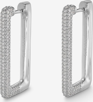 JETTE Earrings in Silver: front