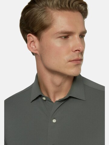 Boggi Milano Regular fit Button Up Shirt in Green