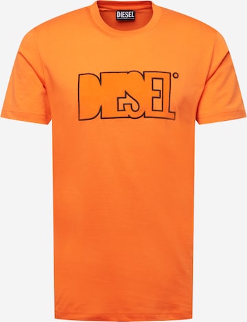 DIESEL Shirt 'DIEGOS' in Orange: predná strana