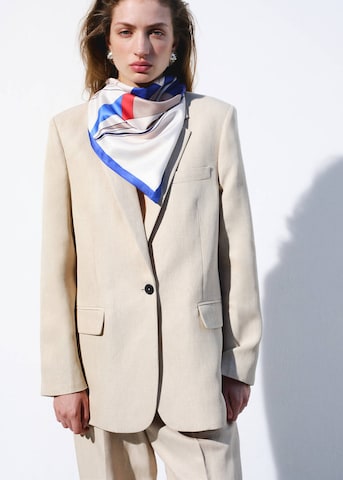 MANGO Blazer 'Casiopea' in Gelb: Vorderseite