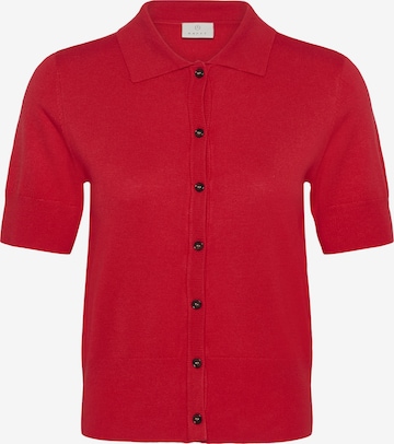 Pull-over Kaffe en rouge : devant