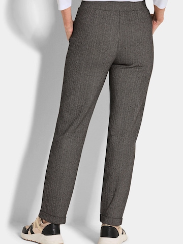 Regular Pantalon à plis 'Carla' Goldner en gris