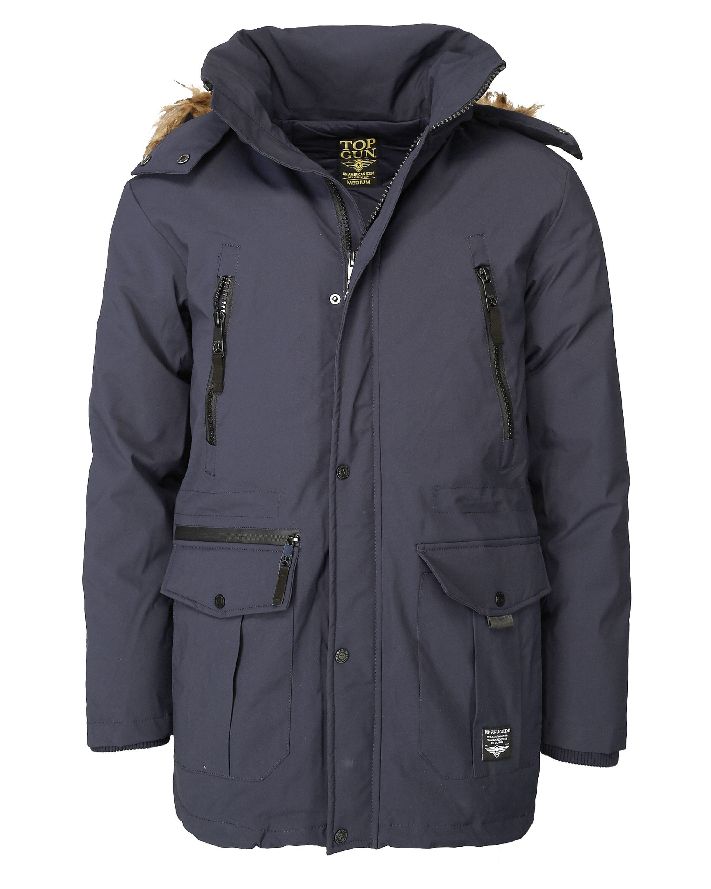 TOP GUN Tussenjas in Blauw: voorkant