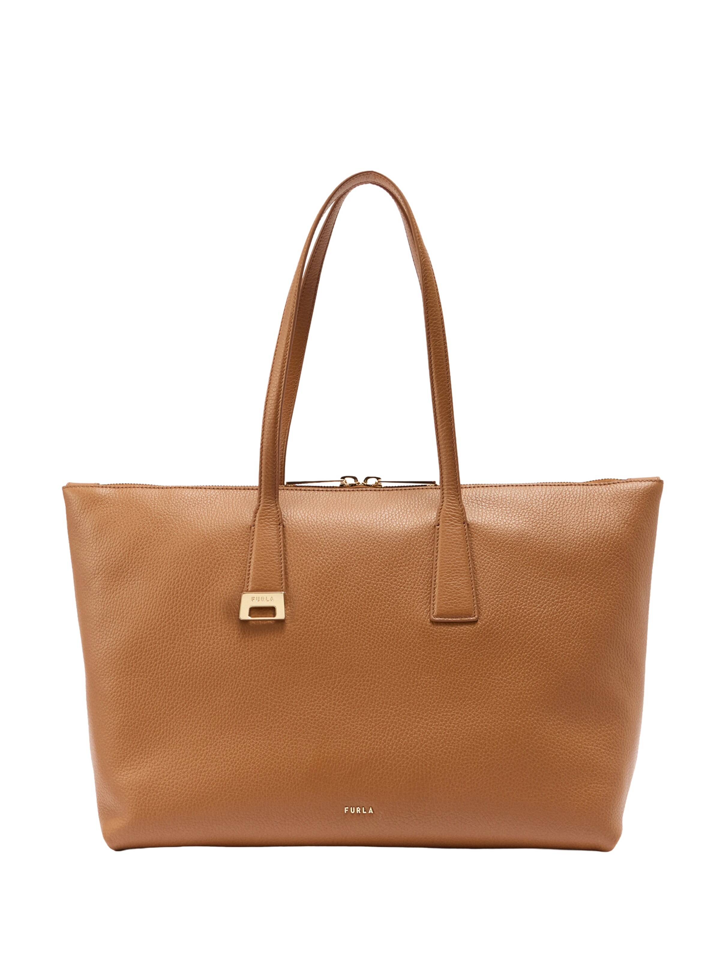 FURLA - Shopper 'OLIVIA' en marrón: frente