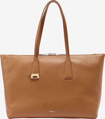 FURLA - Shopper 'OLIVIA' en marrón: frente