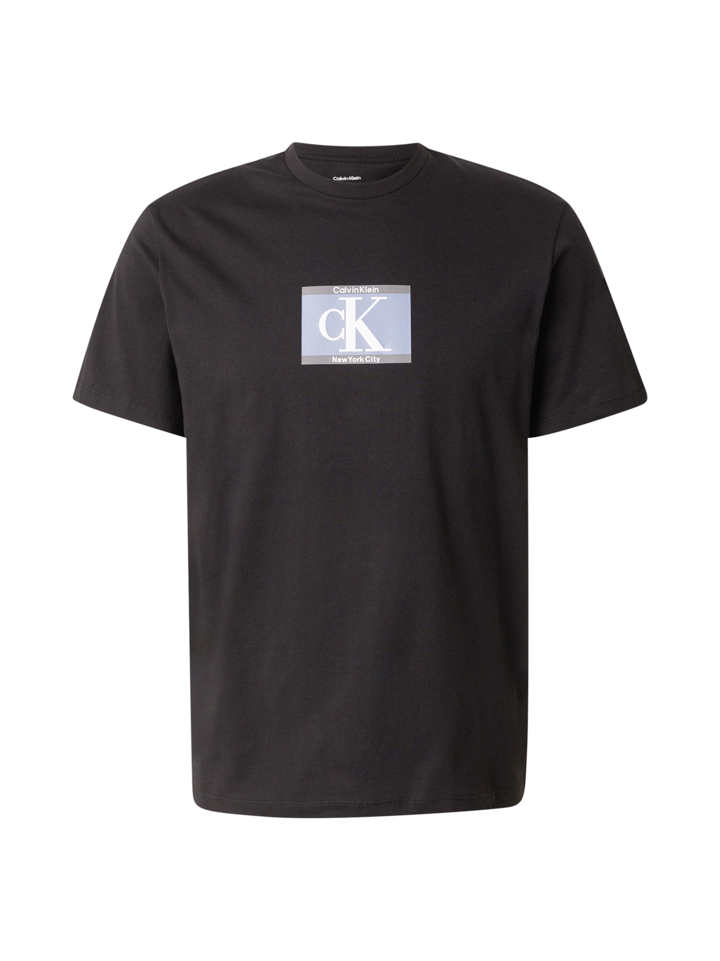 Calvin Klein Футболка в Черный: спереди