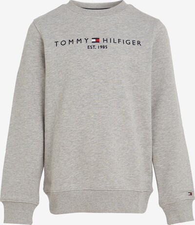 TOMMY HILFIGER Sweatshirt em azul noturno / acinzentado / vermelho / branco, Vista do produto