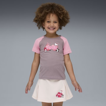 T-Shirt PUMA en violet : devant