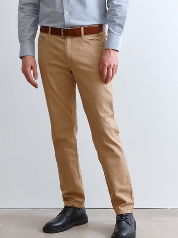 TATUUM Slimfit Spodnie ' CORGIE 1' w kolorze beżowy