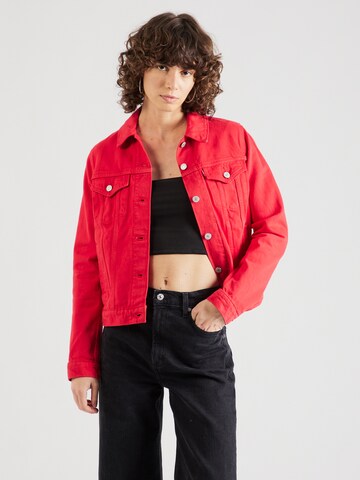 LEVI'S ® Between-season jacket 'Original Trucker' in Red: front