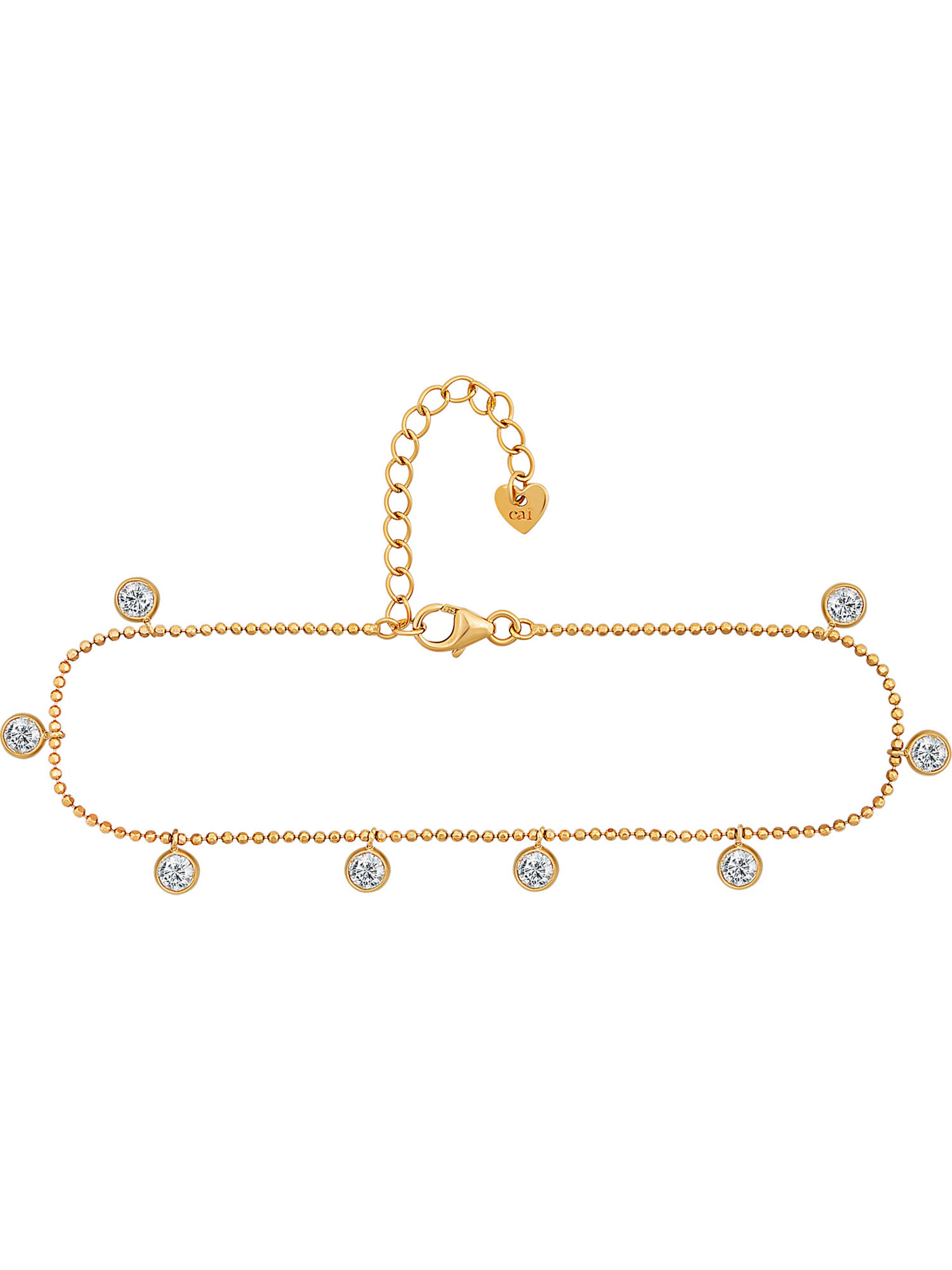 caï Kette in Gold: Vorderseite