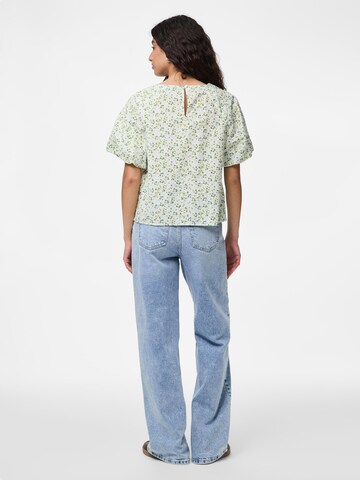 Camicia da donna 'PCFRONA' di PIECES in verde