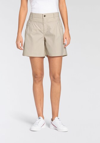 MAC Chino Pants in Beige: front