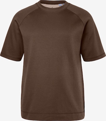 JP1880 Shirt in Bruin: voorkant
