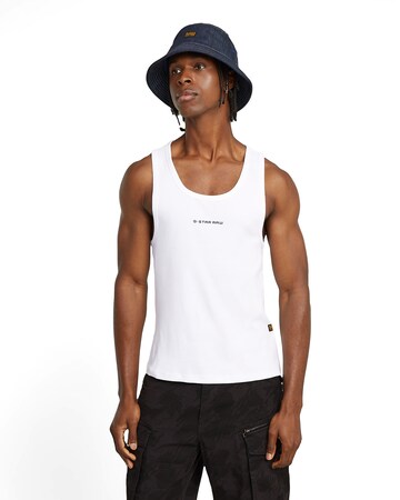 G-STAR Shirt 'Rib' in White: front