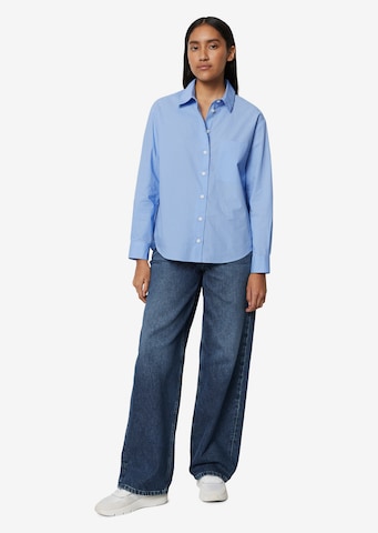 Marc O'Polo DENIM Blouse in Blauw: voorkant