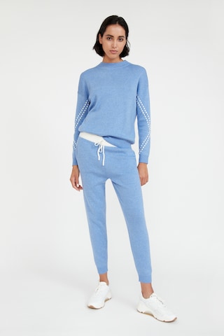 Finn Flare Pullover 'Basic' in Blau