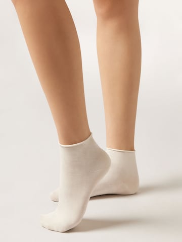 CALZEDONIA Socken in Beige