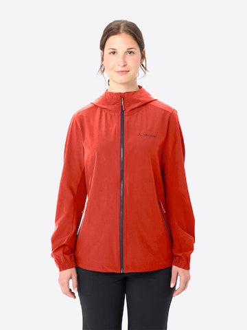 VAUDE Sports jacket 'Elope' in Red: front