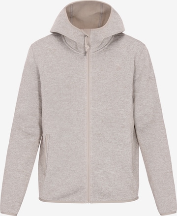 Jachetă  fleece de la Schmuddelwedda pe bej: față