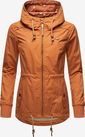 Ragwear Outdoor Jacket 'Danka' in Orange: front