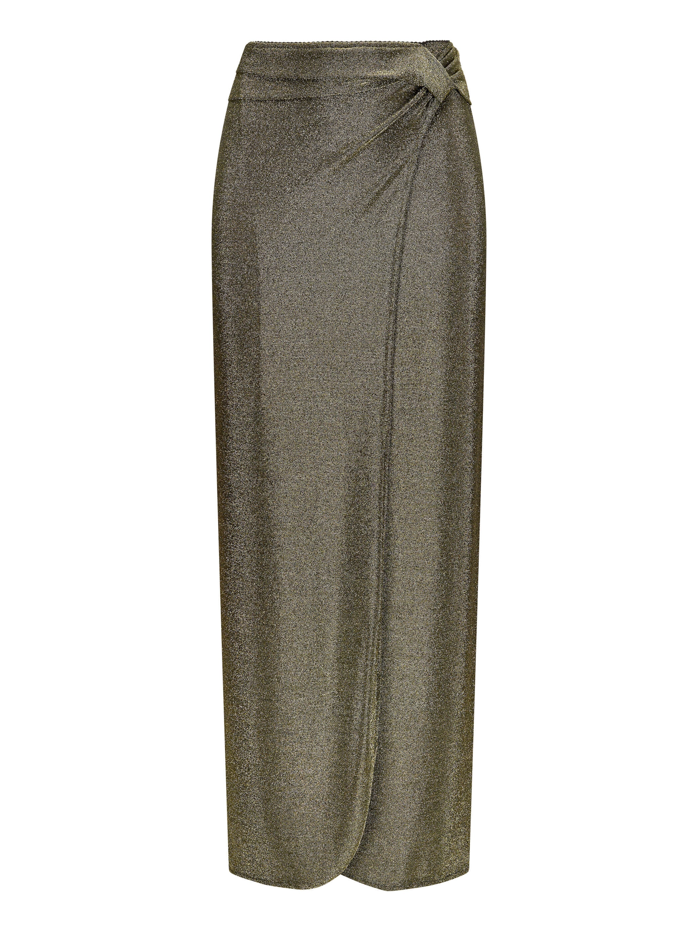 Jupe 'LUSWINA' Nicowa en or : devant