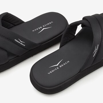 Flip-flops de la VENICE BEACH pe negru