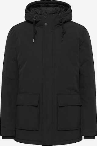 TUFFSKULL Winter Jacket in Black: front