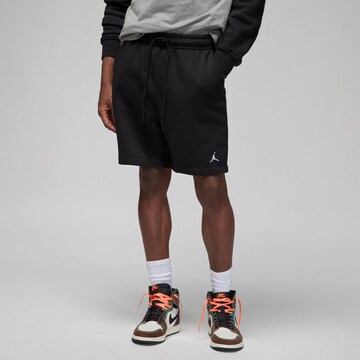 Jordan Loose fit Workout Pants in Black: front