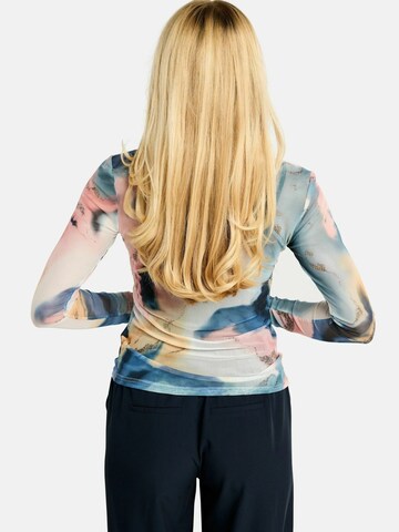 Liberte Essentiel Top ' MESH ' in Blauw