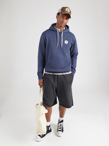CONVERSE Majica 'CHUCK' | modra barva
