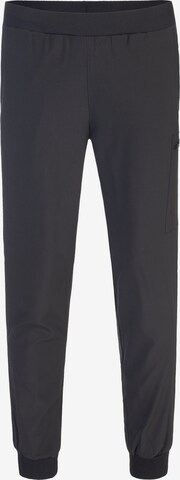 Effilé Pantalon de sport Spyder en noir : devant