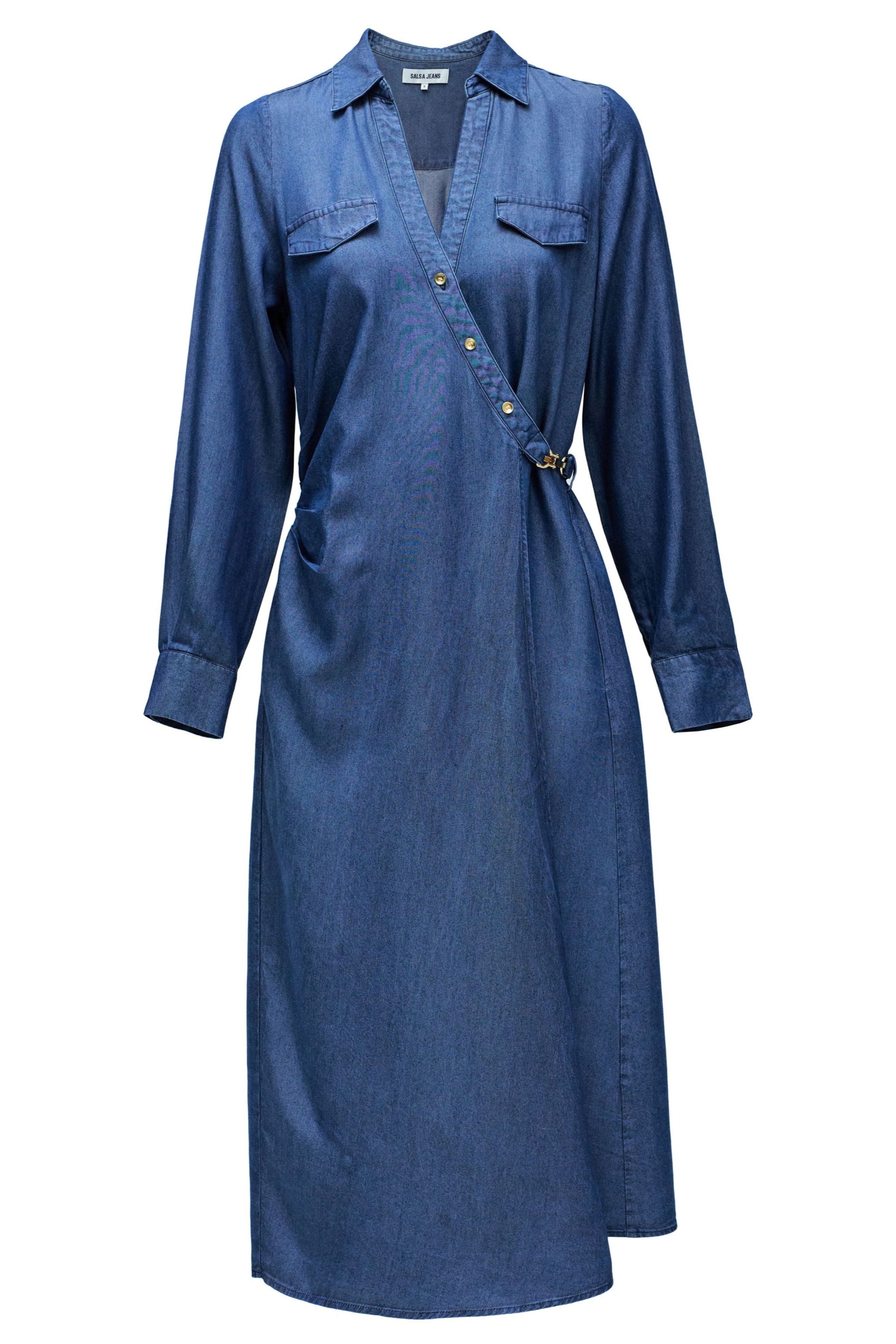 Salsa Jeans Dress in Blue: front