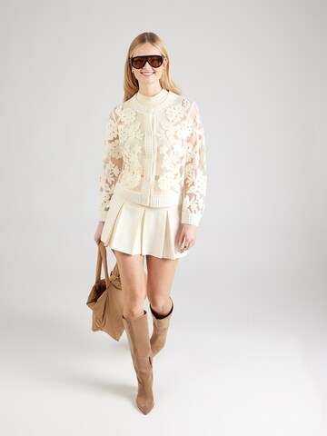 Cardigan Rich & Royal en blanc