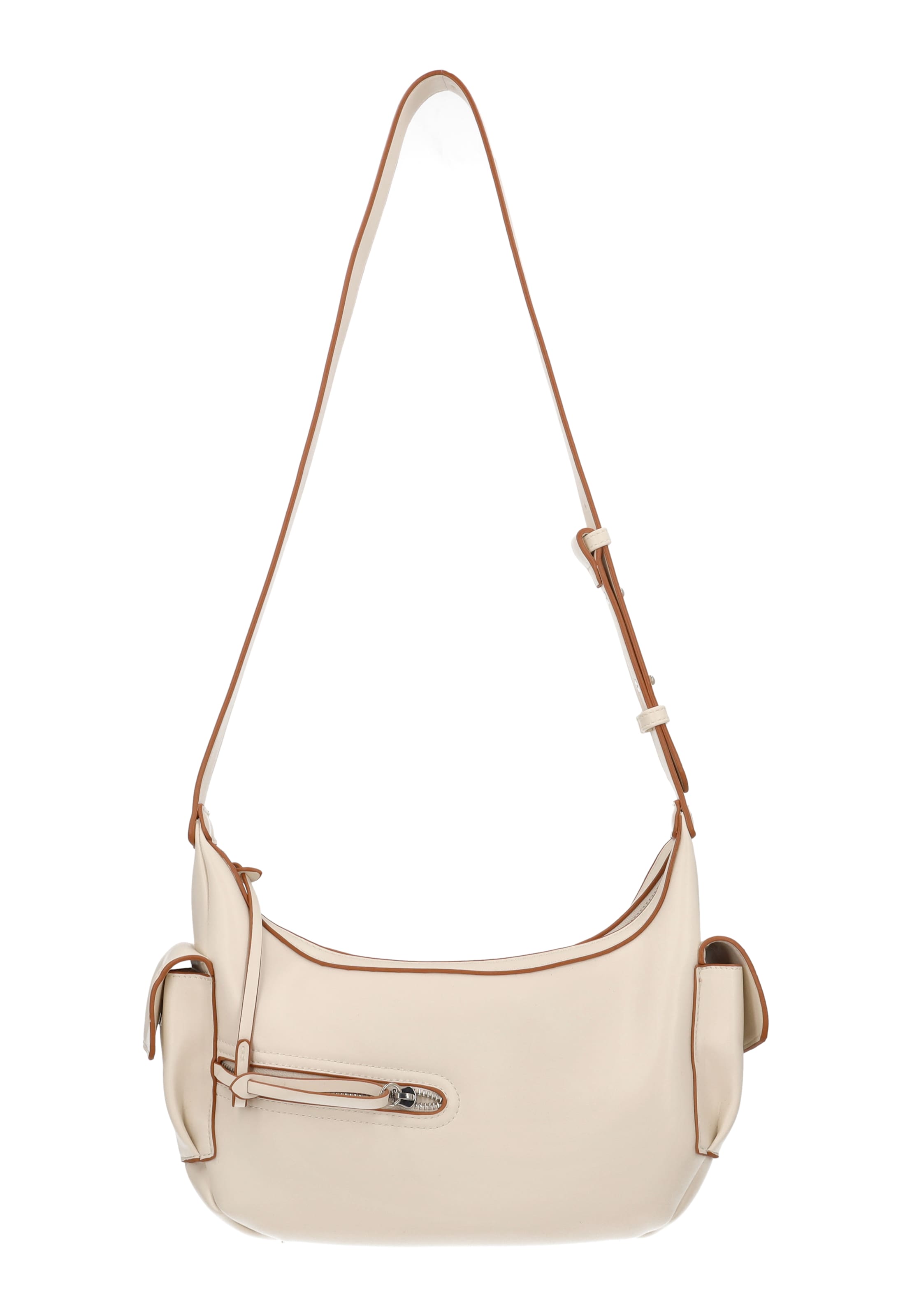 Sac à bandoulière MYMO en blanc : devant