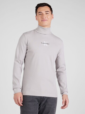 Calvin Klein Jeans Shirt in Grey: front