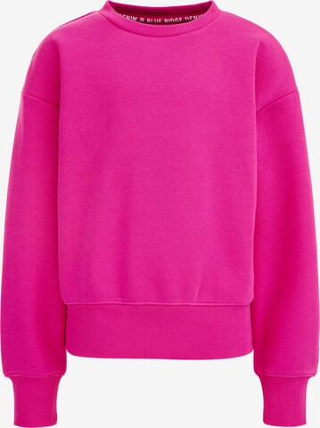 WE Fashion Sweatshirt in Pink: front