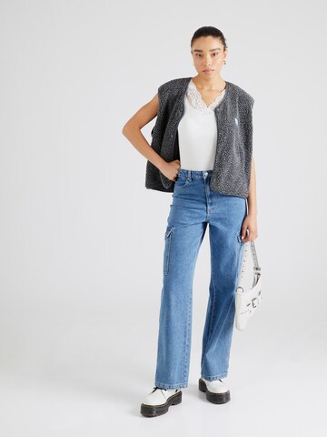 Fransa Top 'HIZAMOND' in White