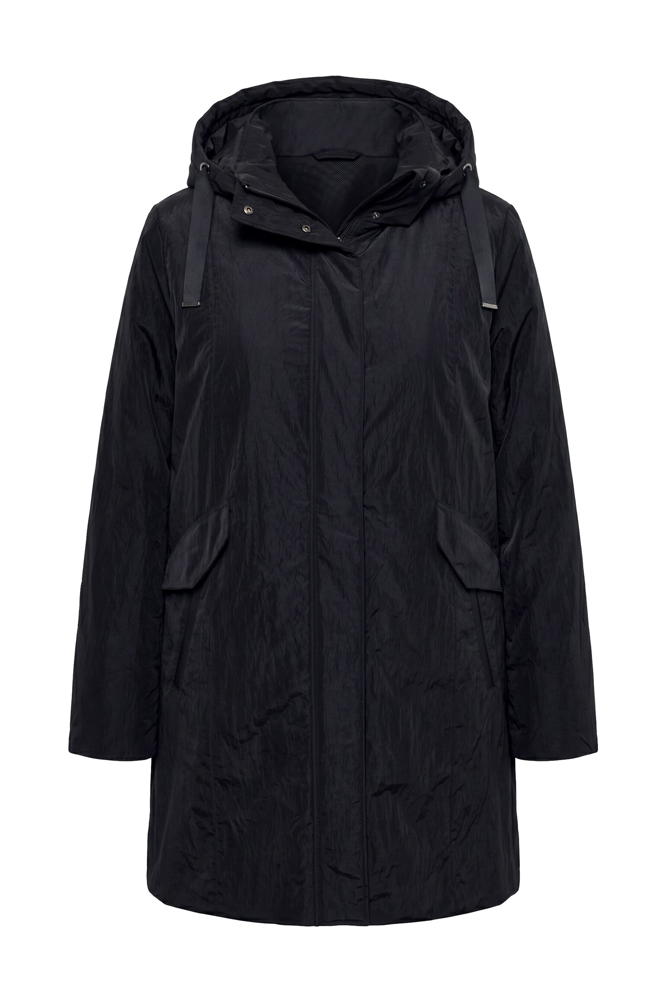 Ulla Popken Jacke in Schwarz: Vorderseite