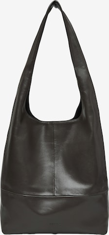 Sac bandoulière COMMA en marron : devant