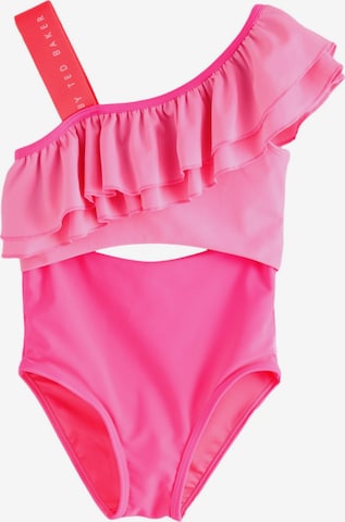 Baker by Ted Baker Uimapuku värissä vaaleanpunainen: etupuoli