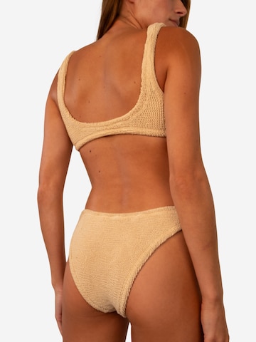 Billie Swim Bikinibroek 'Biarritz Crinkle Bottom' in Beige