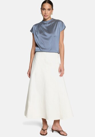 zero Bluse in Blau