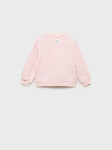 MANGO KIDS Bluzka sportowa w kolorze różowy